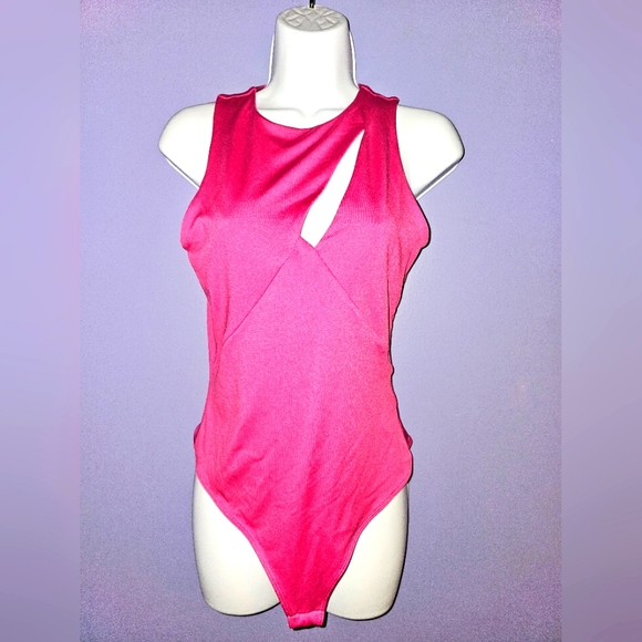Barbie Pink cut-out bodysuit - Picture 1 of 3